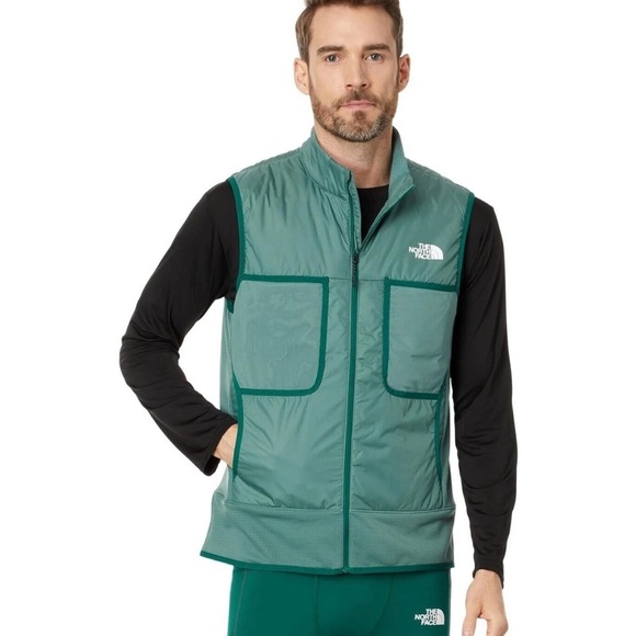 The North Face Men's Winter Warm Pro Vest Size S Slim Fit Color Dark Sage - Picture 1 of 16